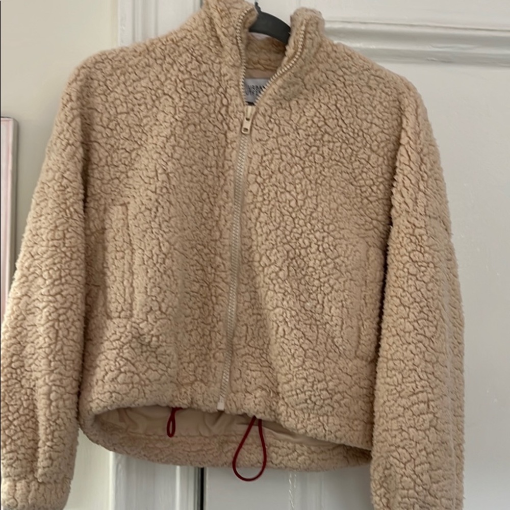 urban outfitters teddy jacket
